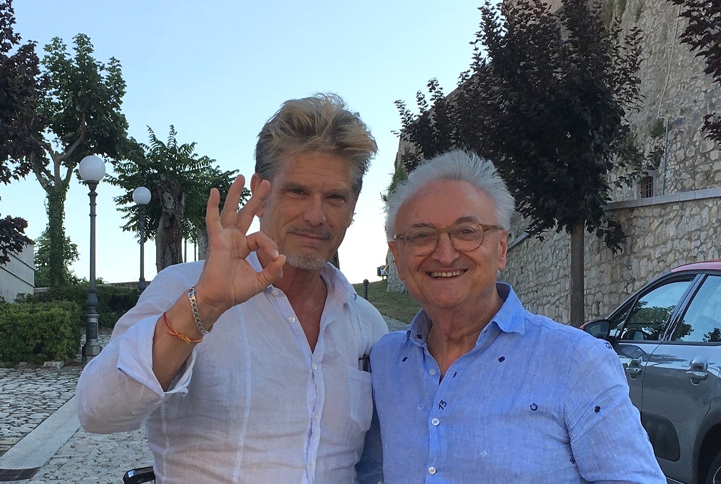 Clayton Norcross e Marco Dentici in visita a Gesualdo