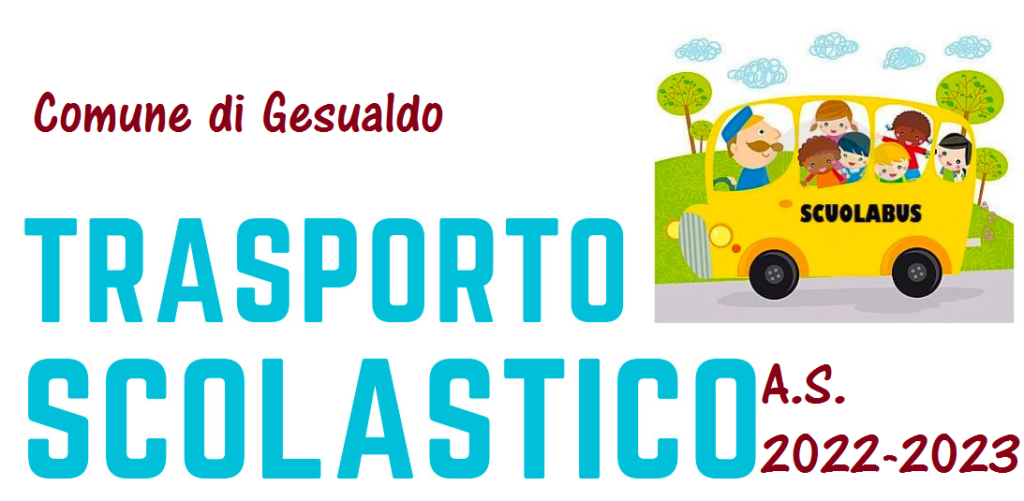 TRASPORTO SCOLASTICO A.S. 2022-2023: Comunicazione