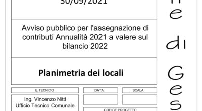 BANDO: Concessione di contributi per l’adeguamento di immobili appartenenti al patrimonio comunale da concedere in comodato d’uso gratuito per l’apertura di attività commerciali.