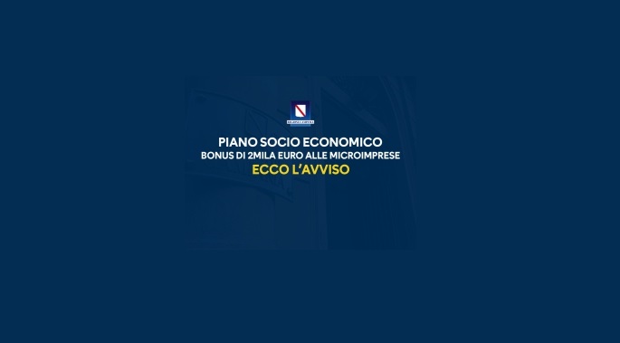 Regione Campania: in arrivo bonus per le Microimprese