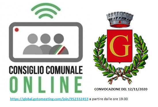 CONVOCAZIONE CONSIGLIO COMUNALE di Gesualdo del 12/11/2020 – in streaming