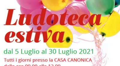 Ludoteca estiva 2021