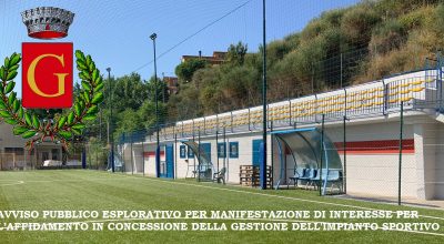 AVVISO PUBBLICO ESPLORATIVO PER MANIFESTAZIONE DI INTERESSE PER L’AFFIDAMENTO IN CONCESSIONE DELLA GESTIONE DELL’IMPIANTO SPORTIVO IN LOC. EX CAMPO SPORTIVO (Campo di Calcio a 5).
